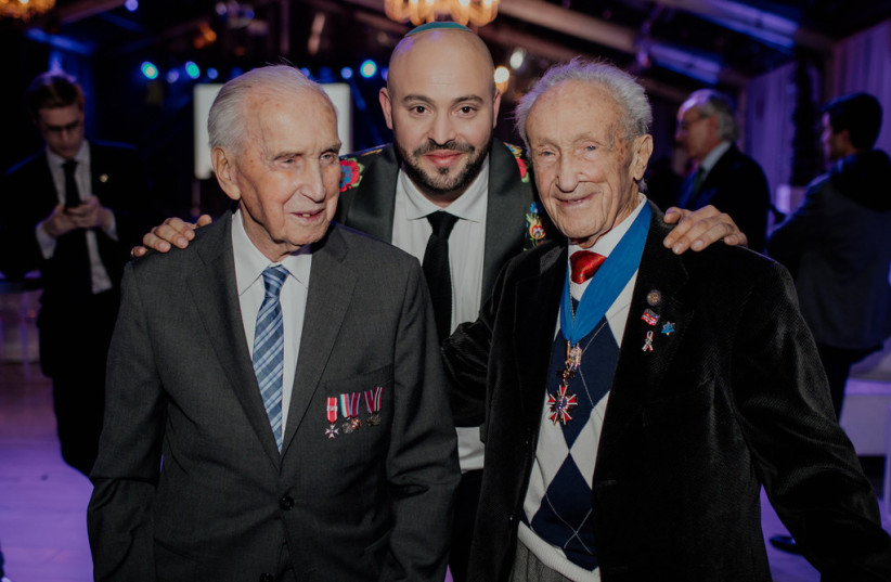 Holocaust rescuer gets a surprise 100th birthday party in Poland (photo credit: JTA)