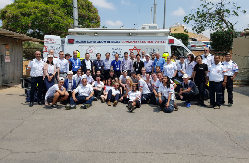 Healthcare Israel volunteers (photo credit: Courtesy)