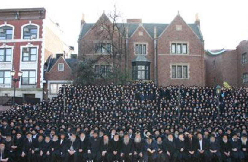 Chabad annual meeting of emissaries  in New York  (photo credit: WIKIPEDIA)
