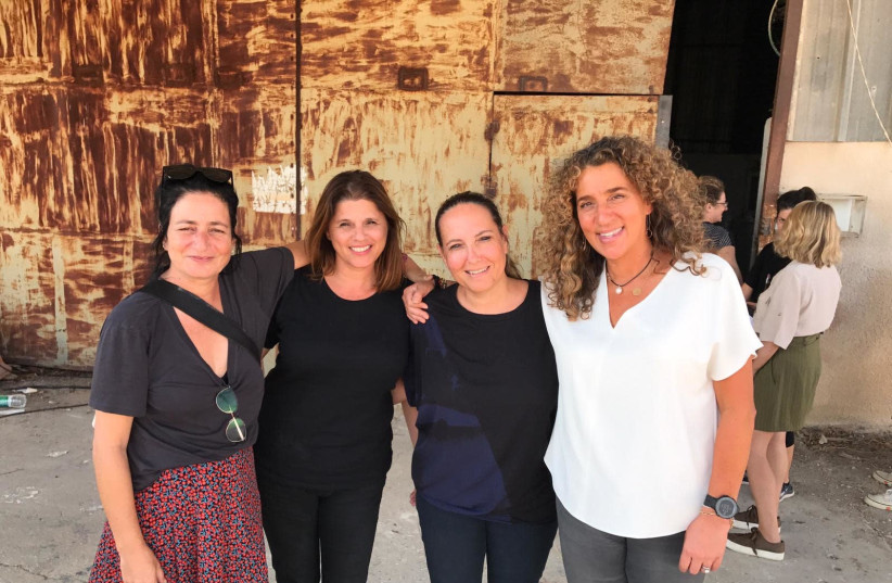From left to right: Osnat Saraga, CEO, Nutz Productions; Shirley Oren, VP content Viacom channels Israel at Ananey Communications; Orly Atlas Katz, CEO, Ananey Communications; Nina Hahn, SVP, International Production and Development.  (photo credit: Courtesy)