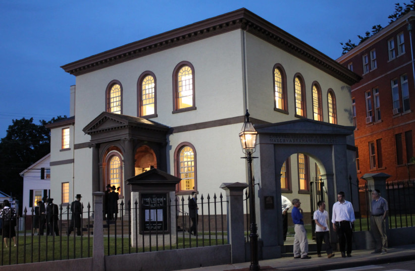 The Touro Synagogue in Newport, Rhode Island (photo credit: FLICKR)