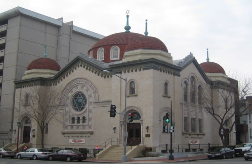 Sixth & I Historic Synagogue in Washington, D.C. (photo credit: DAVID MONACK / WIKIMEDIA COMMONS)
