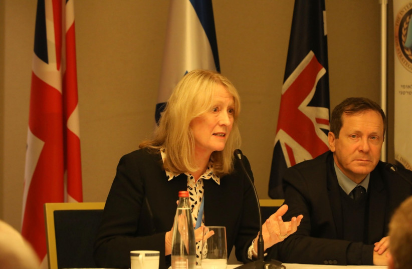 Labour MP Joan Ryan (photo credit: THE INTERNATIONAL INSTITUTE FOR STRATEGIC LEADERSHIP DIALOGUE)