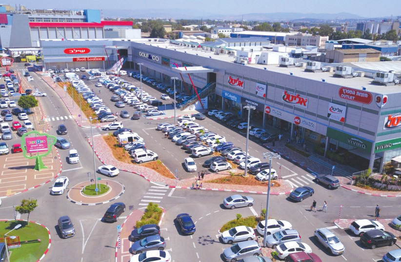 The Haifa Bay outdoor complex Outlet (photo credit: Courtesy)