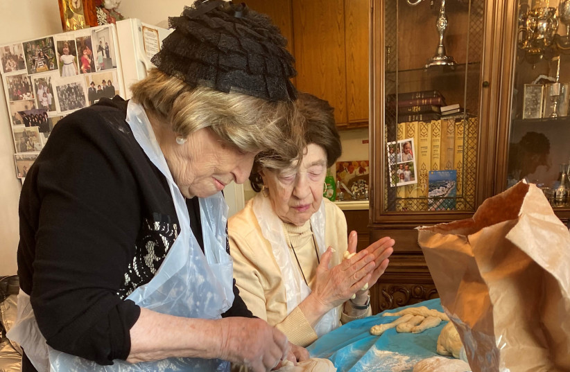 Holocaust survivors bake challah to restore a heartfelt tradition and return a sense of normalcy. (photo credit: TIKVA HOPE)