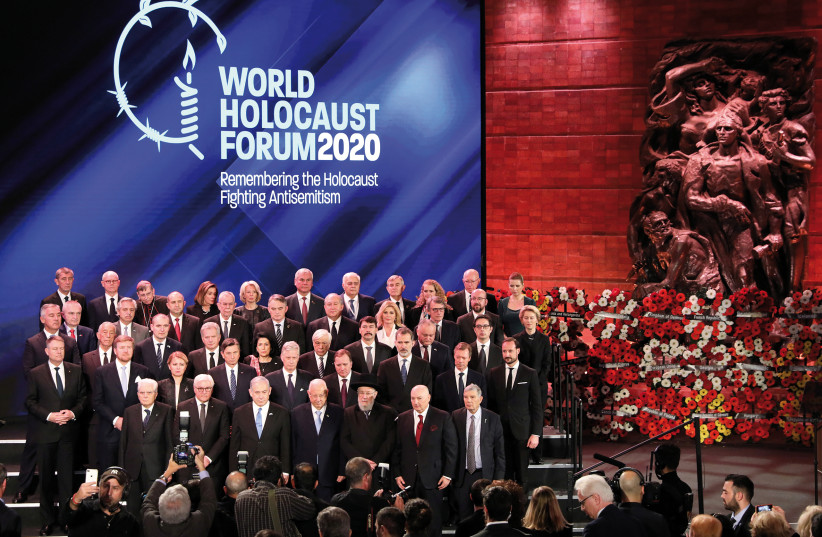 HOLOCAUST FORUM (photo credit: REUTERS)