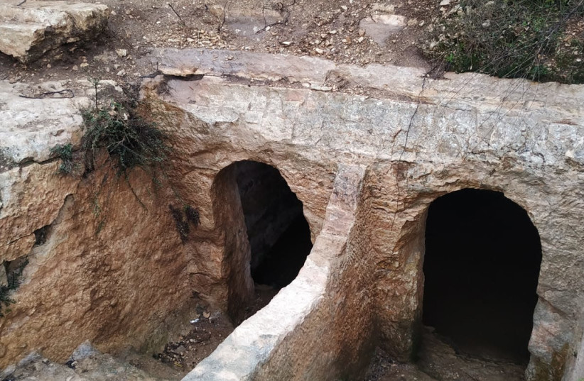 Ritual bath from late Second Temple time located near Neve Daniel in Gush Etzion. (photo credit: GUSH ETZION ATVS)