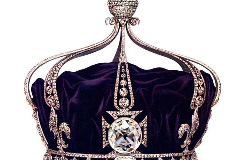 ESTHER’S TRANSFORMATION begins when she steps up to her role as queen.  (Pictured: Queen Mary’s Crown,  (photo credit: Wikimedia Commons)
