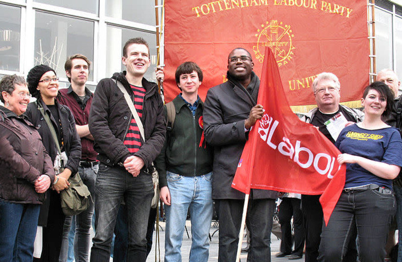 MP David Lammy with Tottenham Labour Party members and others. (photo credit: Wikimedia Commons)