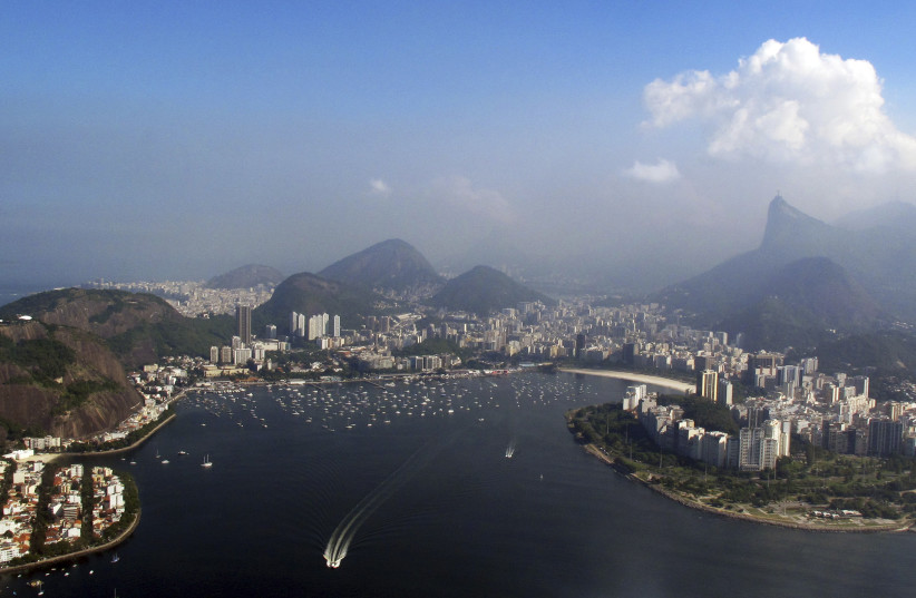 The skyline of Rio de Janeiro is pictured June 16, 2014 (photo credit: REUTERS/MICHAEL DALDER)