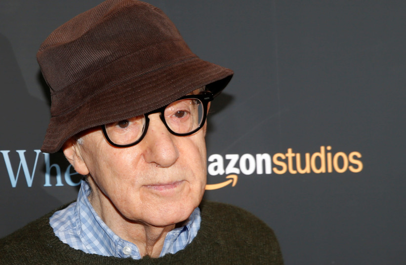 Director Woody Allen arrives for a screening of the film “Wonder Wheel” in New York (photo credit: REUTERS/BRENDAN MCDERMID)