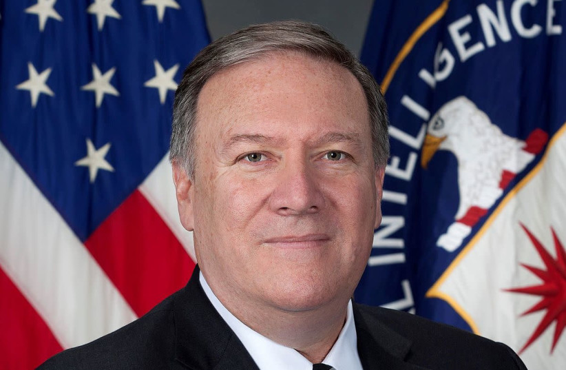 US Secretary of State Mike Pompeo (photo credit: Wikimedia Commons)