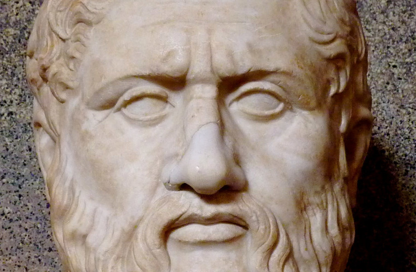 Bust of Plato, Vatican Museum, Rome (photo credit: Wikimedia Commons)