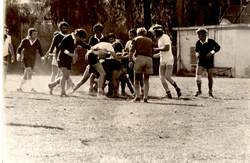 The Israel national rugby trial of 1972 (credit: Courtesy)