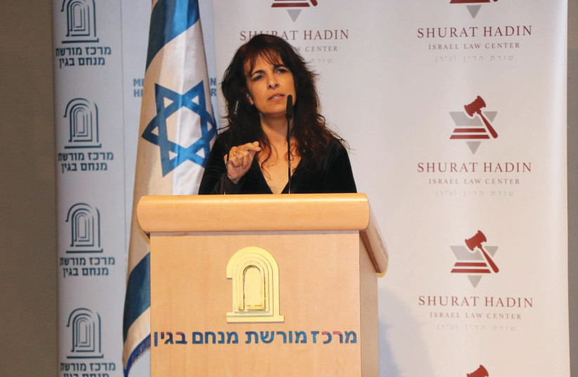 NITSANA DARSHAN-LEITNER, directrice de Shurat HaDin. (crédit photo: SHURAT HADIN)