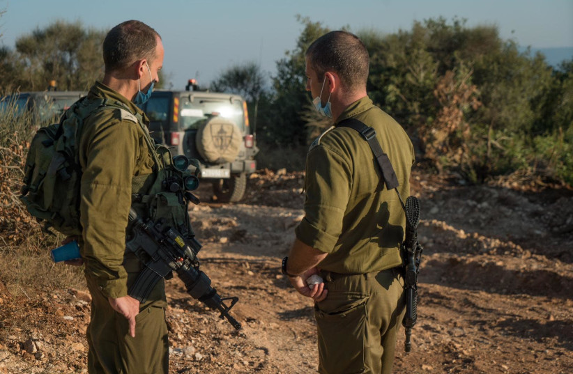 IDF prepares for possible Hezbollah attack in northern Israel, July 2020 (photo credit: IDF SPOKESPERSON'S UNIT)