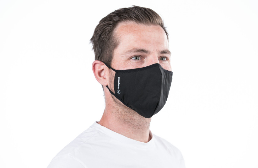 Livinguard face mask protects wearer, inactivates, destroys coronavirus (photo credit: Courtesy)