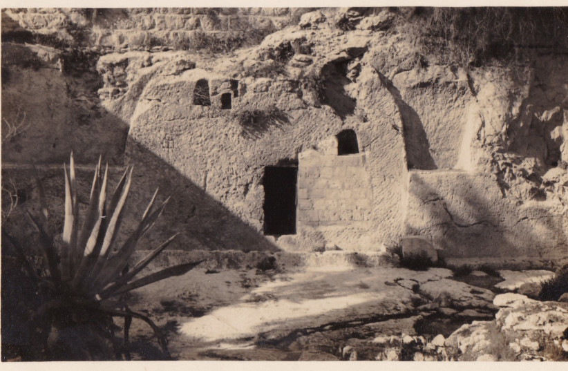  The Garden Tomb in Jerusalem, which both my grandmother and I found to be lovely peaceful. She noted that the garden was kept by an old English soldier (photo credit: AIDA BEBBINGTON)