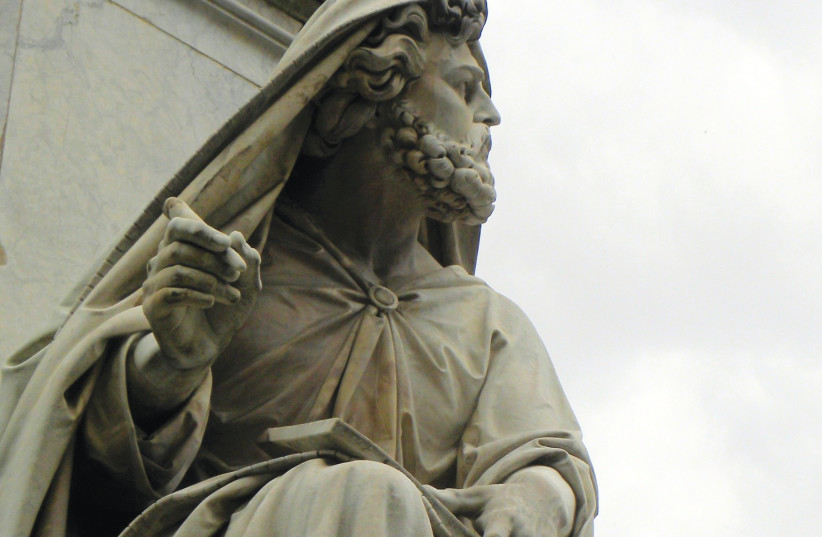 A sculpture of the prophet Isaiah (photo credit: FLICKR)
