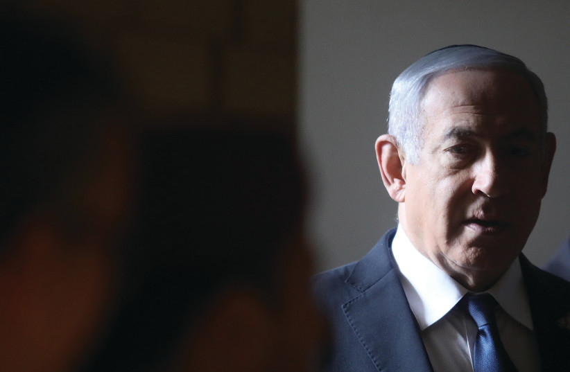WILL NETANYAHU continue to keep his ministers in the shadows? (photo credit: MARC ISRAEL SELLEM/THE JERUSALEM POST)