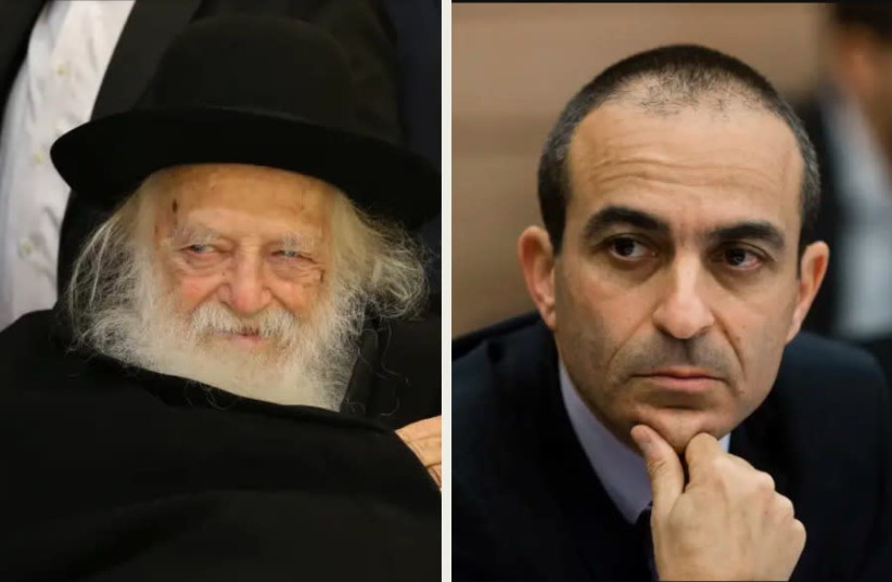Rabbi Chaim Kanievsky and Prof. Ronni Gamzu have argued over COVID-19 rules in the haredi sector. (photo credit: YAAKOV COHEN/FLASH90)