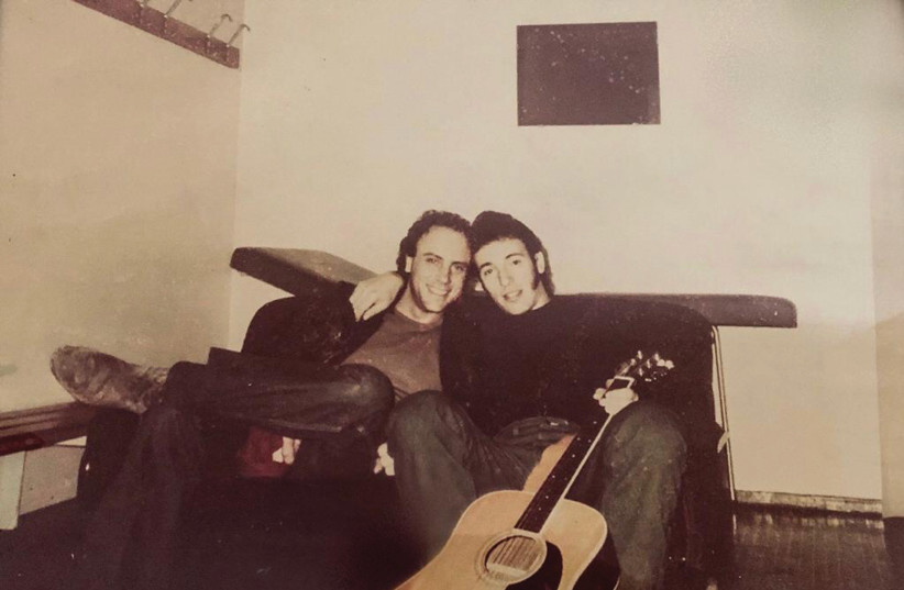 LAHAV AND Bruce Springsteen during the recording of ‘Born to Run,’ in 1974. (photo credit: Courtesy)