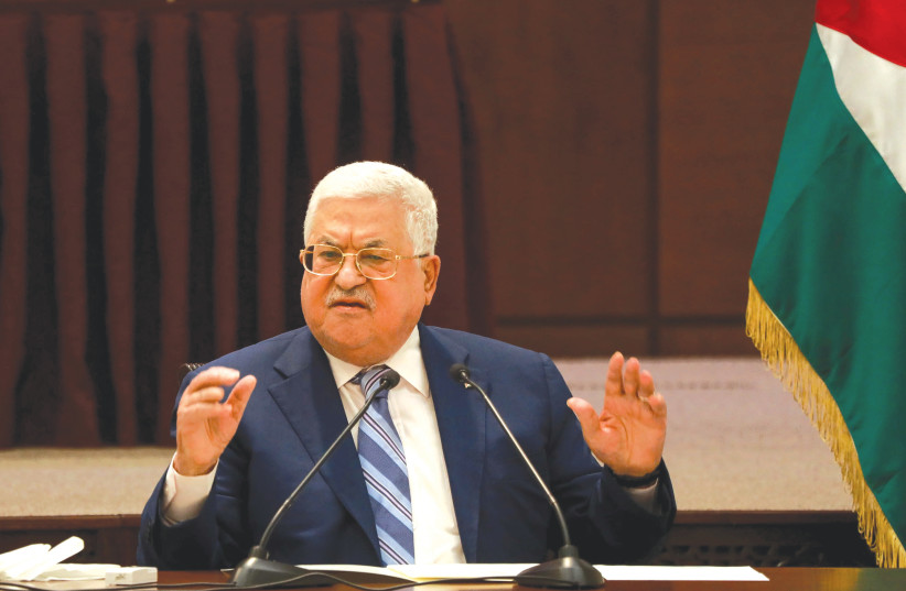 A PALESTINIAN leadership genuinely committed to the welfare of their people, unlike PA President Mahmoud Abbas, could take the proposals in ‘Vision for Peace’ as a starting point for negotiations. (photo credit: FLASH90)