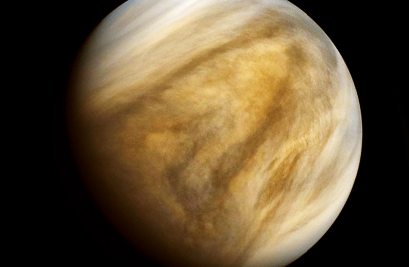The planet Venus (photo credit: Wikimedia Commons)