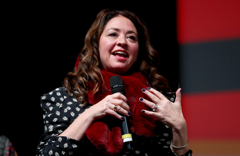 Liz Garbus speaks onstage during the premiere of the Netflix film "Lost Girls" at Eccles Center Theatre in Park City, Utah, Jan. 28, 2020. (photo credit: JOE SCARNICI/GETTY IMAGES FOR NETFLIX)