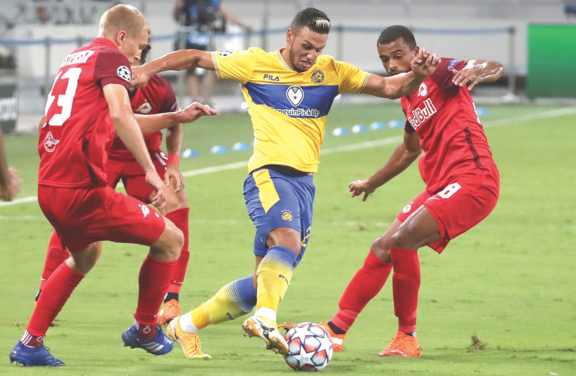 Maccabi Tel Aviv can't hold on vs Salzburg - The Jerusalem Post