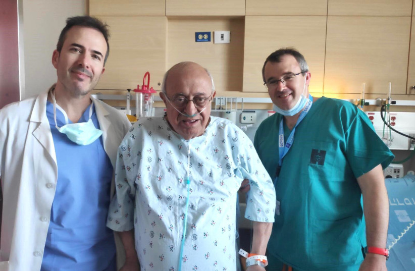 David Avital with his Hadassah doctors (photo credit: Courtesy)