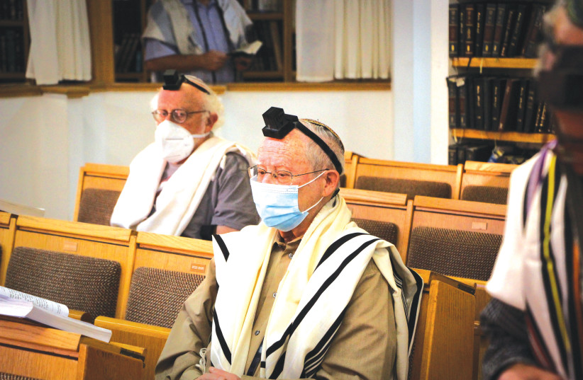 IT IS fair to expect more caution and rule-obedience from religiously observant Jews.  (photo credit: GERSHON ELINSON/FLASH90)