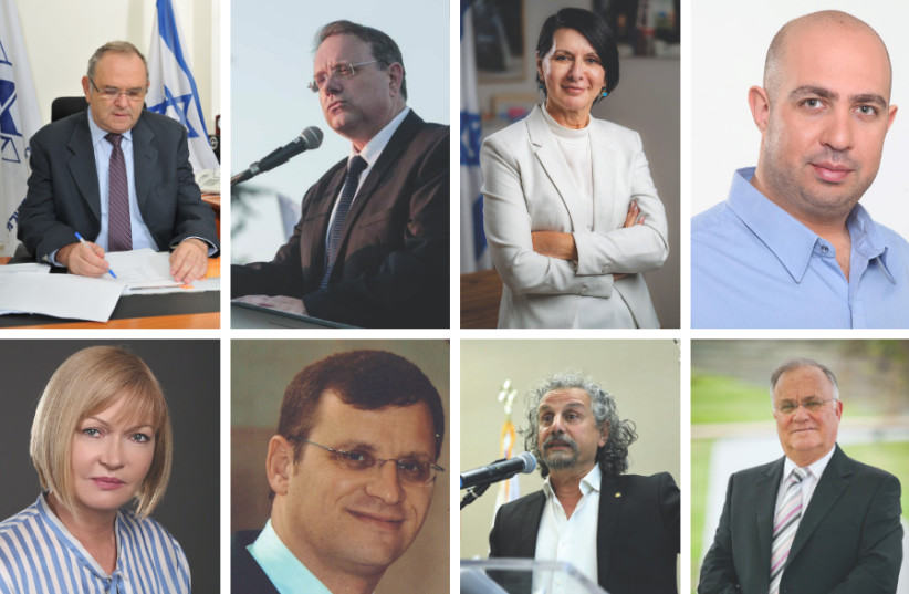 WZO department heads (photo credit: JERUSALEM POST)