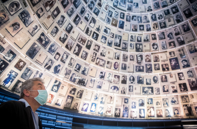 HALL OF Names, Yad Vashem.  (credit: YONATAN SINDEL/FLASH 90)