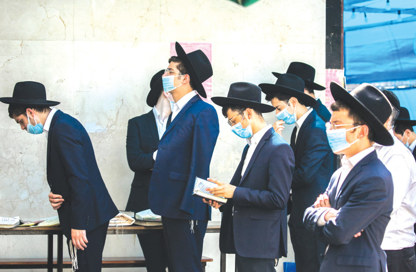 WILL PRIME MINISTER Benjamin Netanyahu turn a blind eye to mass haredi evasion and risk allowing coronavirus to spread again and set off a third wave of infection in the country? (photo credit: YOSSI ALONI/FLASH90)
