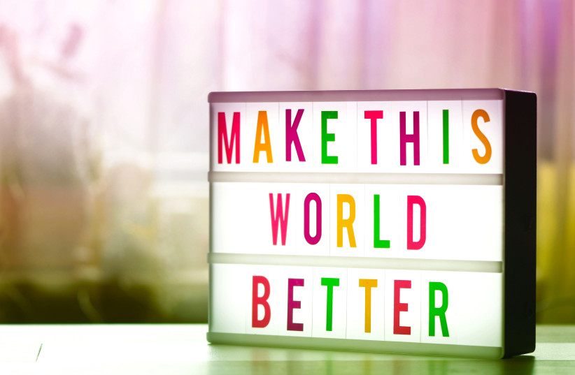 See yourself as responsible for repairing the world: "Make this world better" (photo credit: PXFUEL)