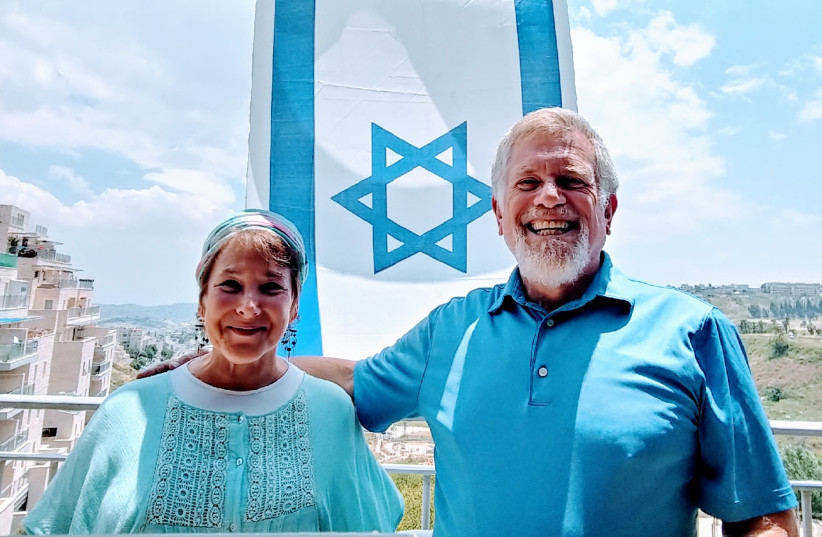 The Schwartzes: Dr. Reuven, 71, and Amy, 66 from Pittsburgh to Jerusalem, 2015 (photo credit: Courtesy)