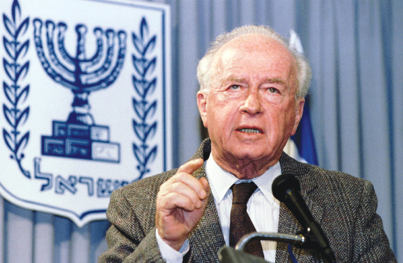 A CLOSE LOOK at Yitzhak Rabin’s core diplomatic and defense views, above and beyond Oslo, does the late prime minister more justice. (photo credit: REUTERS)