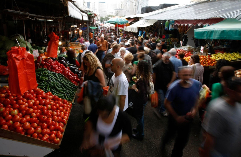 A Tel Aviv produce market. (photo credit: TEL AVIV MUNICIPALITY)