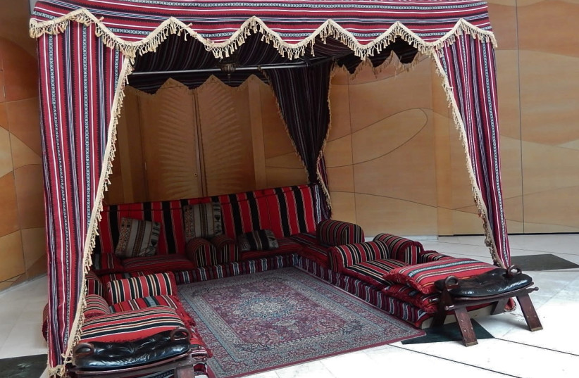 ABRAHAM WAITED at the entrance of the tent for an opportunity to do hessed. (photo credit: Wikimedia Commons)
