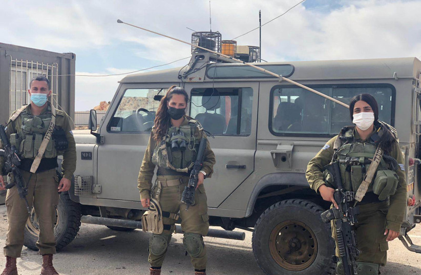 Part of the Karakal team that took part in the thwarted smuggle attempt, November 7, 2020.   (photo credit: IDF SPOKESPERSON'S UNIT)