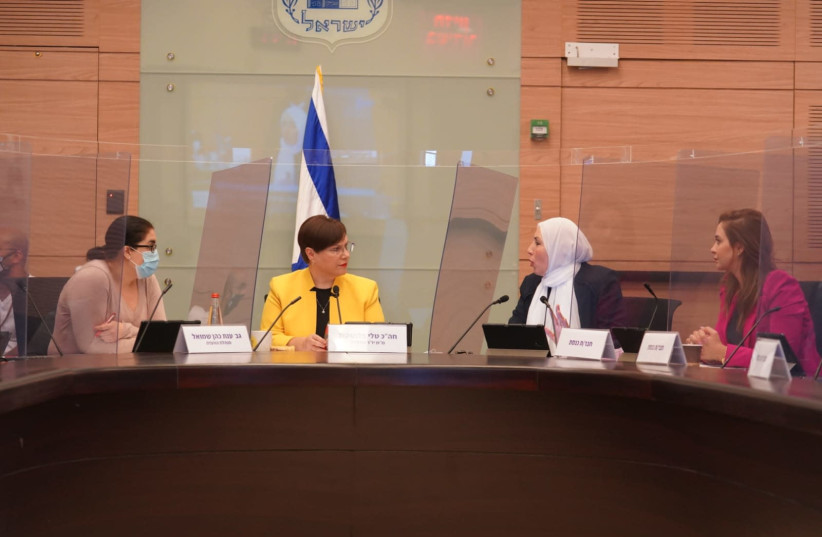 The Knesset's Labor, Welfare and Health Committee meets on changing the age for mamogram tests. (photo credit: COURTESY KNESSET SPEAKER'S OFFICE)