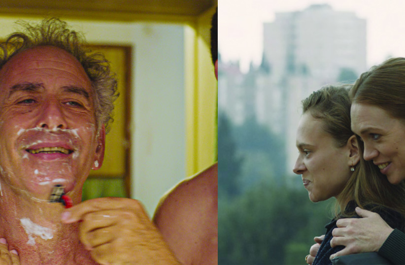 STILLS FROM the films ‘Here We Are’ (left) and ‘Asia.’ The winner of the Best Picture award will go on to become Israel’s official selection for consideration for a Best International Feature Oscar nomination. (photo credit: SHAY GOLDMAN; DANIELLA NOWITZ)