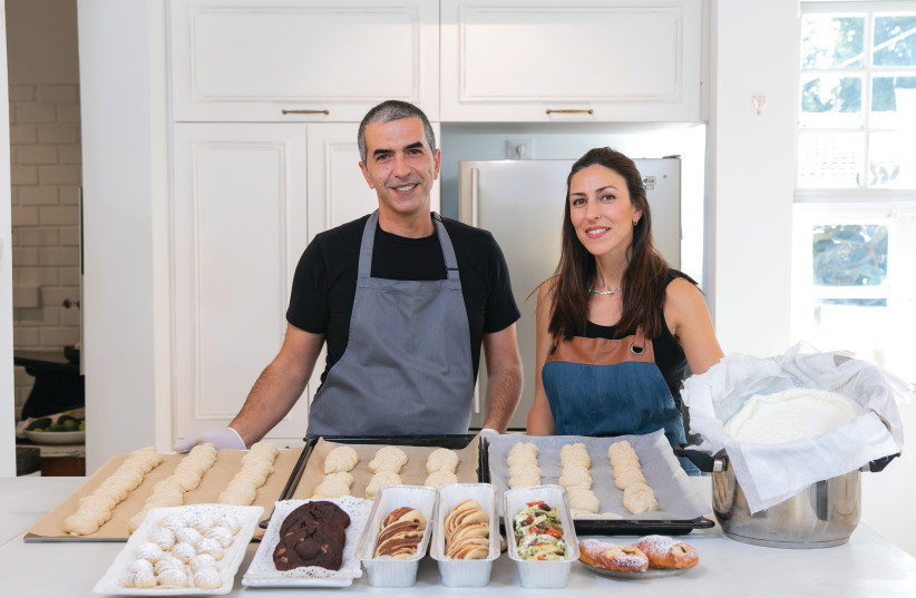 GILAD AND Dana Azulai of Pop-Up Pâtisserie: Inundated with orders (photo credit: DANNY STEINBERGER PATEL)