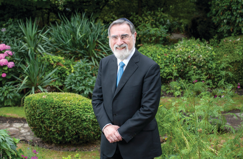 RABBI JONATHAN SACKS – his recipe for repair was the building of ‘covenantal communities’ based on a ‘we’ consciousness. (photo credit: Courtesy)