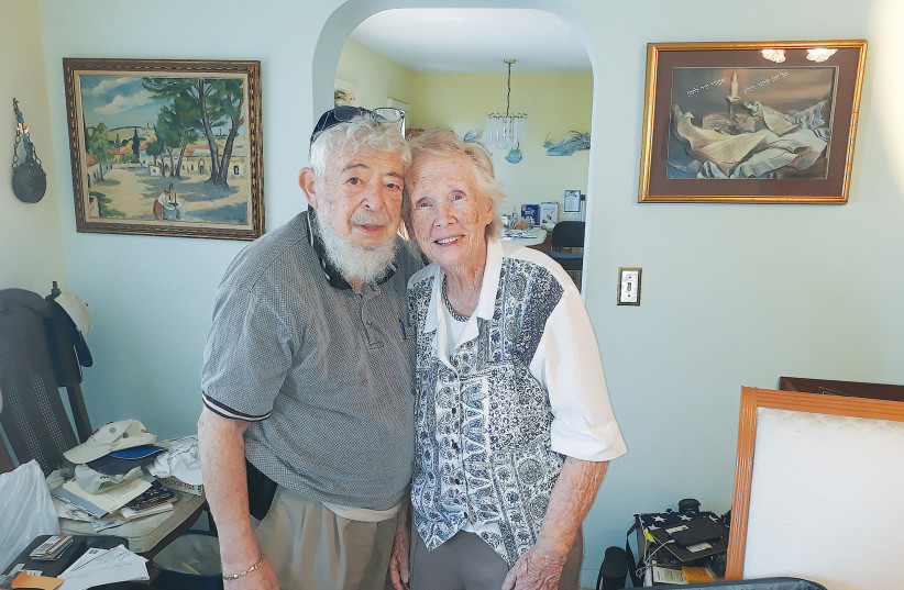 GEORGE AND DOROTHY Loewenstein: In Israel, I know we’ll have the support of family. (photo credit: Courtesy)