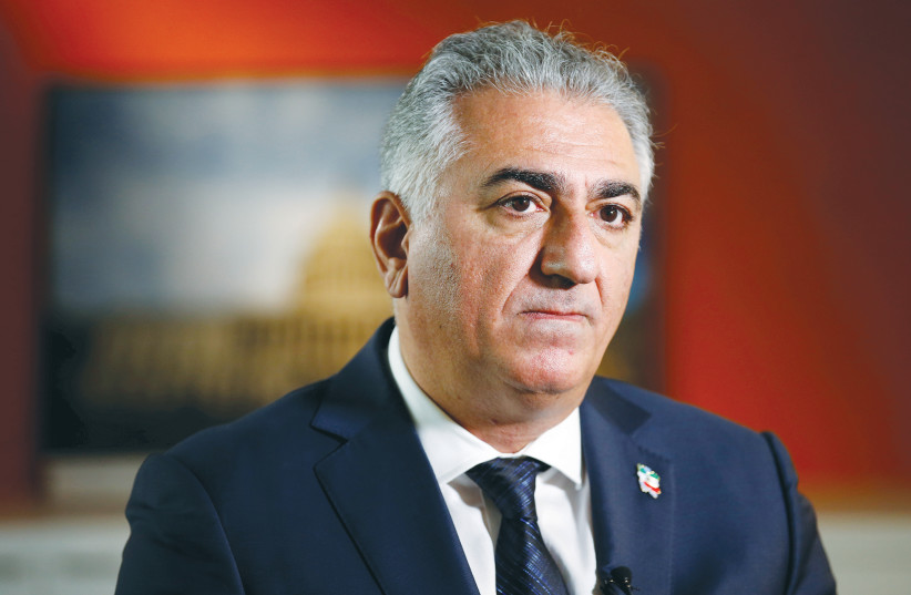 REZA PAHLAVI, the last heir apparent to the defunct throne of the Imperial State of Iran. Inwardly, the exiled Pahlavi says he has never left his country. (photo credit: REUTERS)