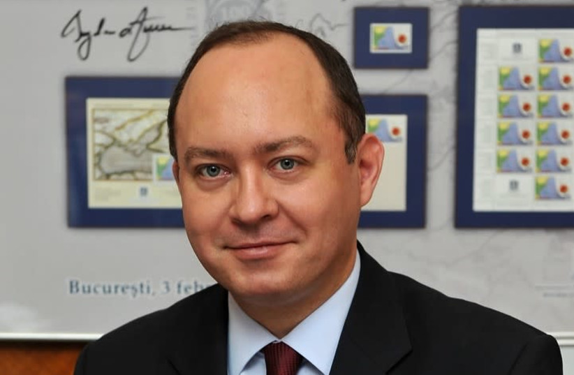 Mr. Bogdan Aurescu, Romanian  Foreign Affairs Minister. (photo credit: EMBASSY OF ROMANIA IN ISRAEL)