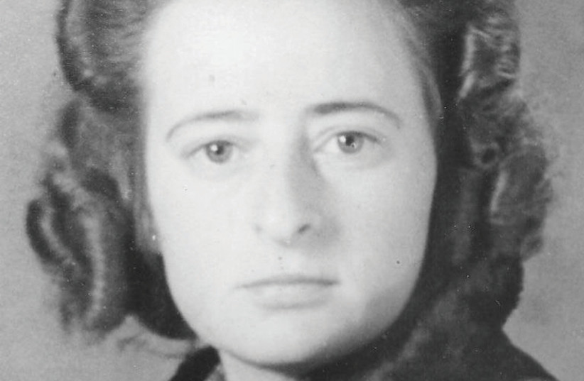 Fania Dunetz after the war circa 1945 (photo credit: Courtesy)