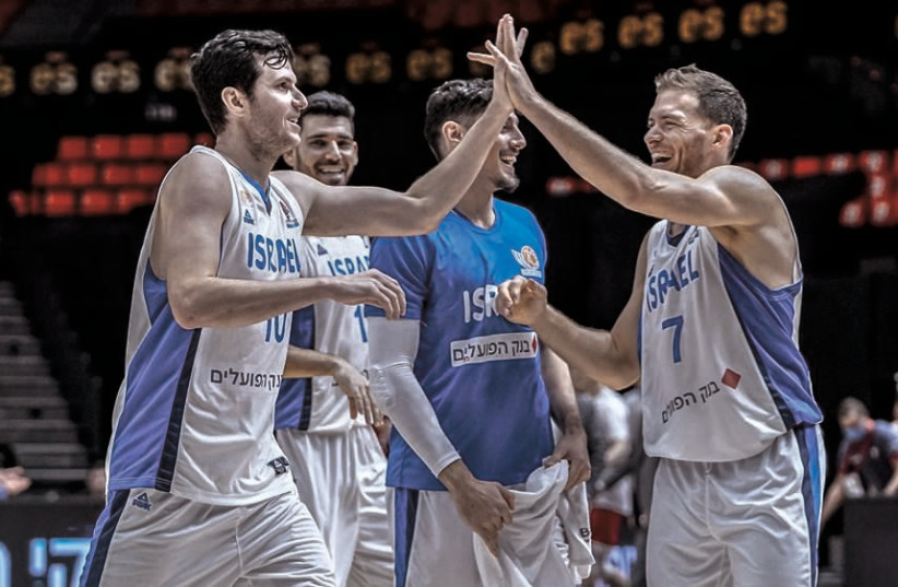 WITH THE leadership and skill of savvy veterans Guy Pnini (left) and Gal Mekel (right), Israel has reeled off four straight victories in its EuroBasket 2022 qualifying campaign.